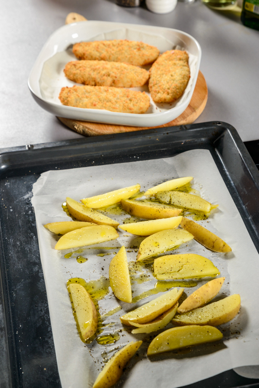 Fish and chips cu conopida si arome indiene (4)