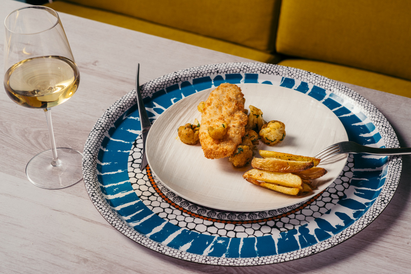 Fish and chips cu conopida si arome indiene (7)