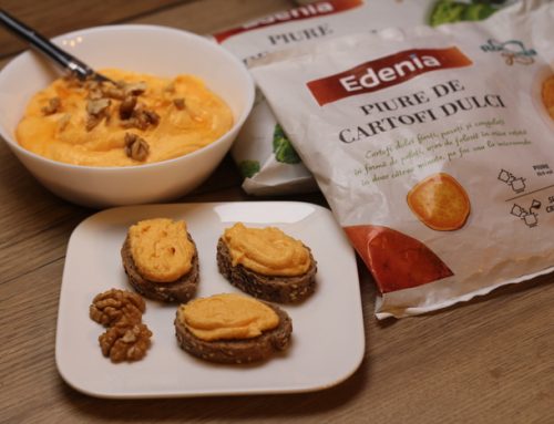 Pate de cartofi dulci cu branza – reteta