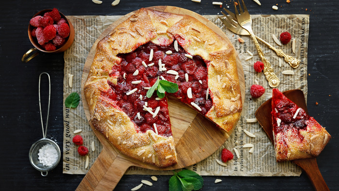 galette cu zmeura