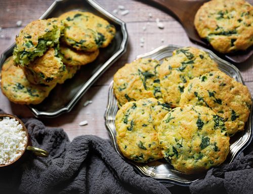 Biscuiti cu spanac si feta – reteta